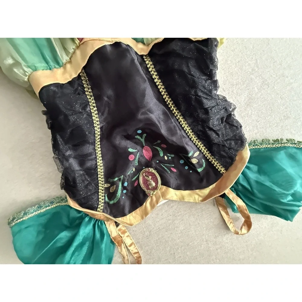 Disney parks Store Frozen Princess Anna Party Costume Child Size Large 9/10